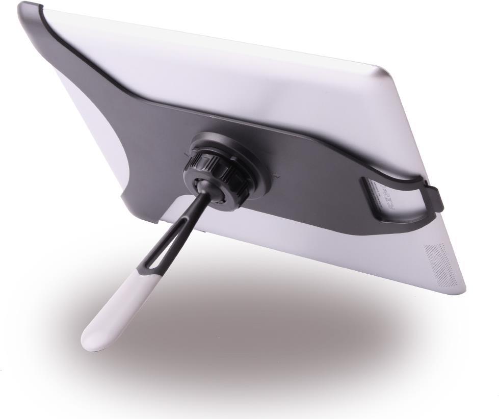 Pivot - Drehbare Tablet Halterung / iPad Halter - Apple iPad3, iPad4, iPad Air - Schwarz
