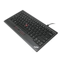 Lenovo ThinkPad Compact USB Keyboard with TrackPoint - Tastatur - USB - US International - Einzelhandel - für Tablet 10, ThinkCentre M625, M71X, ThinkPad L380, L380 Yoga, P52, T480, X380 Yoga, V330-15