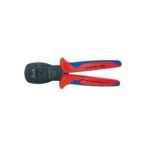 Knipex 97 54 24 Crimpzange für Miniaturstecker Parallel-Crimpung Geeignet für D-SUB-Stecker 0,03 - 0,56 mm² · AWG 32 - (97 54 24)