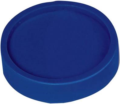 Magnete mazza ( x A) 30 mm x 84 mm rotondo blu 10 pz.