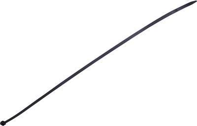 TRU COMPONENTS Kabelbinder 450 mm Schwarz Hitzestabilisiert, Säurebeständig 1578028 100 St. (1578028)