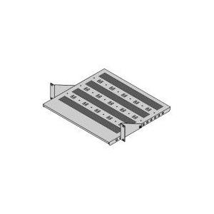 19-Geräteträger, Stellfläche 430 x 250mm, RAL7035 (26.10.3008)