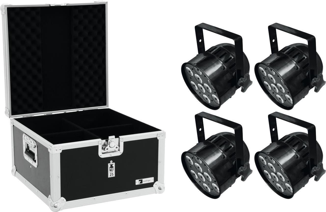 EUROLITE Set 4x LED PAR-56 HCL Short sw + EPS Case (20000327)