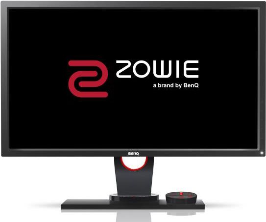 BenQ Zowie XL Series XL2430 - 3D LED-Monitor - 61cm (24) - 1920 x 1080 - TN - 350 cd/m² - 1000:1 - 1 ms - 2xHDMI, DVI-D, VGA, DisplayPort - Schwarz, Rot (9H.LF1LB.QBE)
