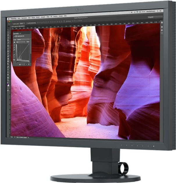 EIZO ColorEdge CS2730 - LED-Monitor - 68,5 cm (27) - 2560 x 1440 - IPS - 350 cd/m² - 1000:1 - 10 ms - HDMI, DVI-D, DisplayPort - Schwarz (CS2730)
