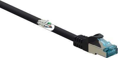 RenkForce RF-5047478 Black 2 M Cat6A S/FTP (S-S-STP) (RF-5047478))