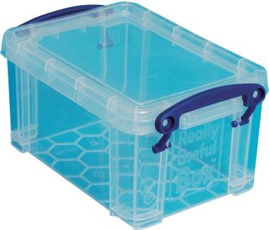 Really Useful Boxes 0.7C Aufbewahrungsbox Rechteckig Polypropylene (PP) Transparent (0.7C)