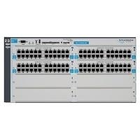 Hewlett-Packard HP ProCurve Switch 4208vl-96 - Switch - verwaltet - 96 Anschlüsse - Ethernet, Fast Ethernet - 10Base-T, 100Base-TX + 4 Erweiterungssteckplätze (frei) - 5U - Rack-montierbar (J8775B)