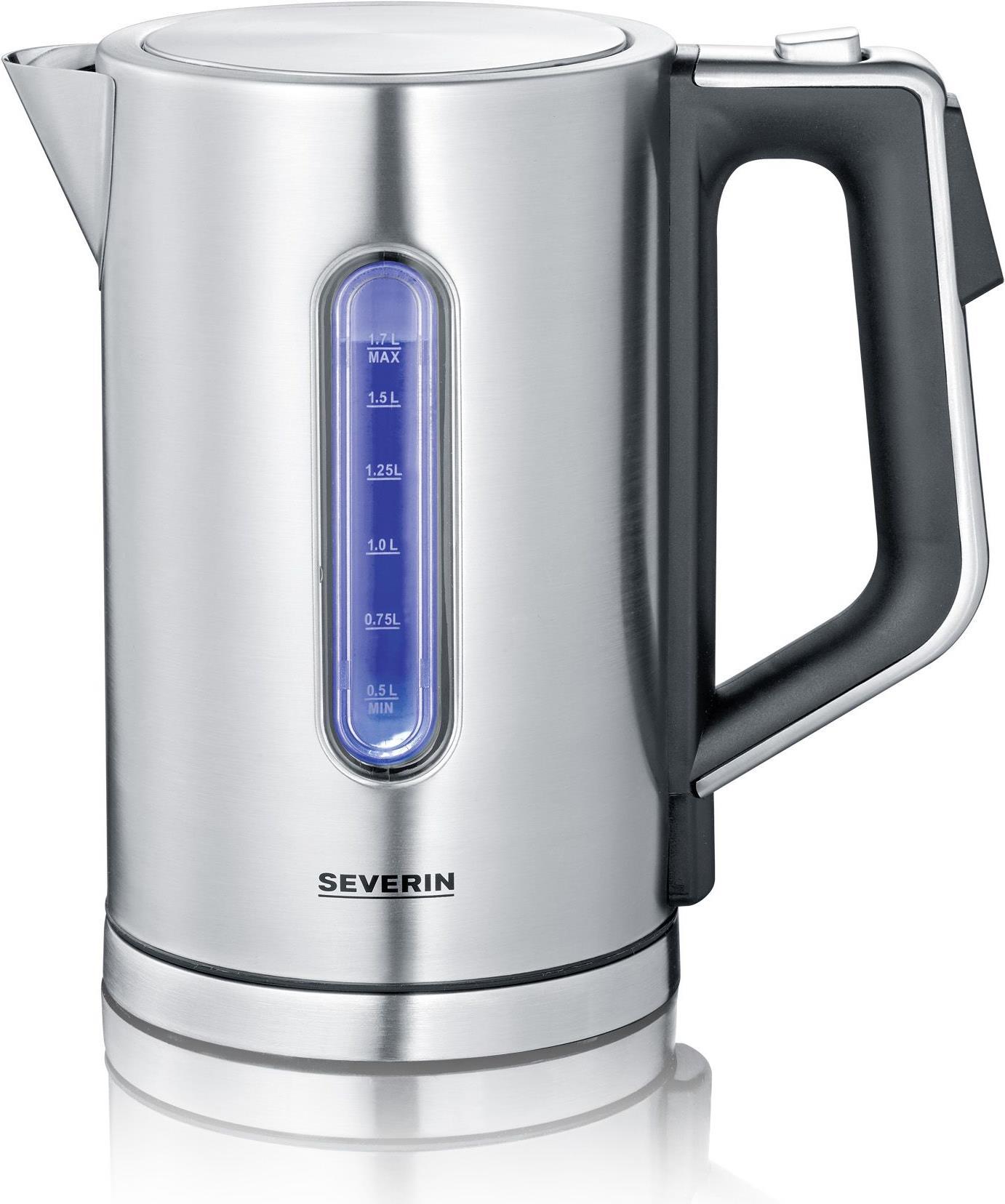 Severin WK 3418 bollitore 17 l nero - acciaio inox 3000 W (WK3418)