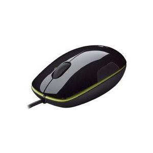 Logitech LS1 - Maus - Laser - kabelgebunden - USB - Grape Flash Acid