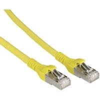 BTR - Patch-Kabel - RJ-45 (M) - RJ-45 (M) - 1 m - abgeschirmt - ( CAT 6a ) - halogenfrei - gelb