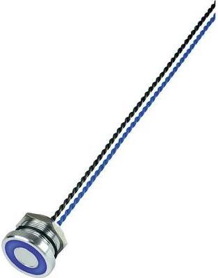 Conrad Piezotaster 24 V DC/AC 0.2 A 1 x Aus/(Ein) PS225P10Y01B24L IP68 tastend 1 St. (PS225P10Y01B24L)