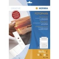 HERMA Fotophan - Custodia x 10 (7586)