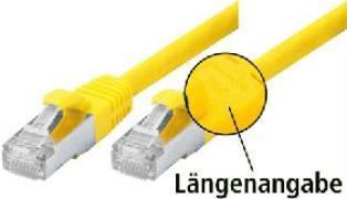 Tecline SF/UTP Cat5e - 15m 15m Cat5e SF/UTP (S-FTP) Gelb Netzwerkkabel (70815Y)