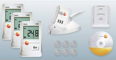0563 0561 - testo 174 T Starter-Kit 3x Mini-Datenlogger Temperatur mit (0563 0561)
