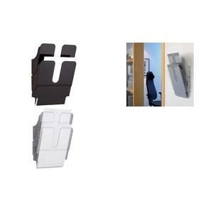 Wand-Prospekthalter-Set FLEXIPLUS 5,10cm (2), A4, schwarz Prospektspender im Hochformat, Füllvermögen: ca. 23 mm (1709008060) Wand-Prospekthalter-Set FLEXIPLUS 5,10cm (2), A4, schwarz Prospektspender im Hochformat, Füllvermögen: ca. 23 mm (1709008060)