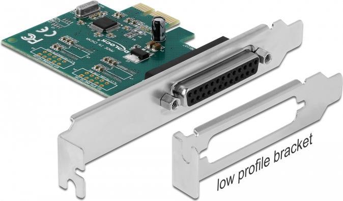 DeLOCK 90412 scheda di interfaccia e adattatore Interno Parallelo (Delock - parallel adapter - PCIe 1.1 -)