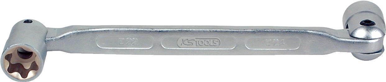 Chiave a doppio snodo KS TOOLS CLASSIC TX-E, E6xE8 (517.0330)