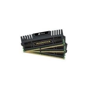 Corsair Vengeance - Memory - 12 GB : 3 x 4 GB - DIMM 240-PIN - DDR3 - 1600 MHz / PC3-12800 - CL9 - 1.5 V - ungepuffert - nicht-ECC (CMZ12GX3M3A1600C9)