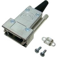 Provertha D-SUB Gehäuse Polzahl: 15 Metall 180 ° Silber 117152DC50101 1 St. (117152DC50101)