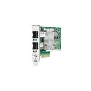 HPE 530SFP+ - Netzwerkadapter - PCIe 3.0 x8 Low-Profile - 10Gb Ethernet x 2 - für ProLiant DL20 Gen9, DL360 Gen10, DL380 Gen10, ML110 Gen10, ML30 Gen9, ML350 Gen10