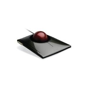 Kensington SlimBlade Trackball - Trackball - verkabelt - USB - Graphite, Rubinrot (K72327EU)