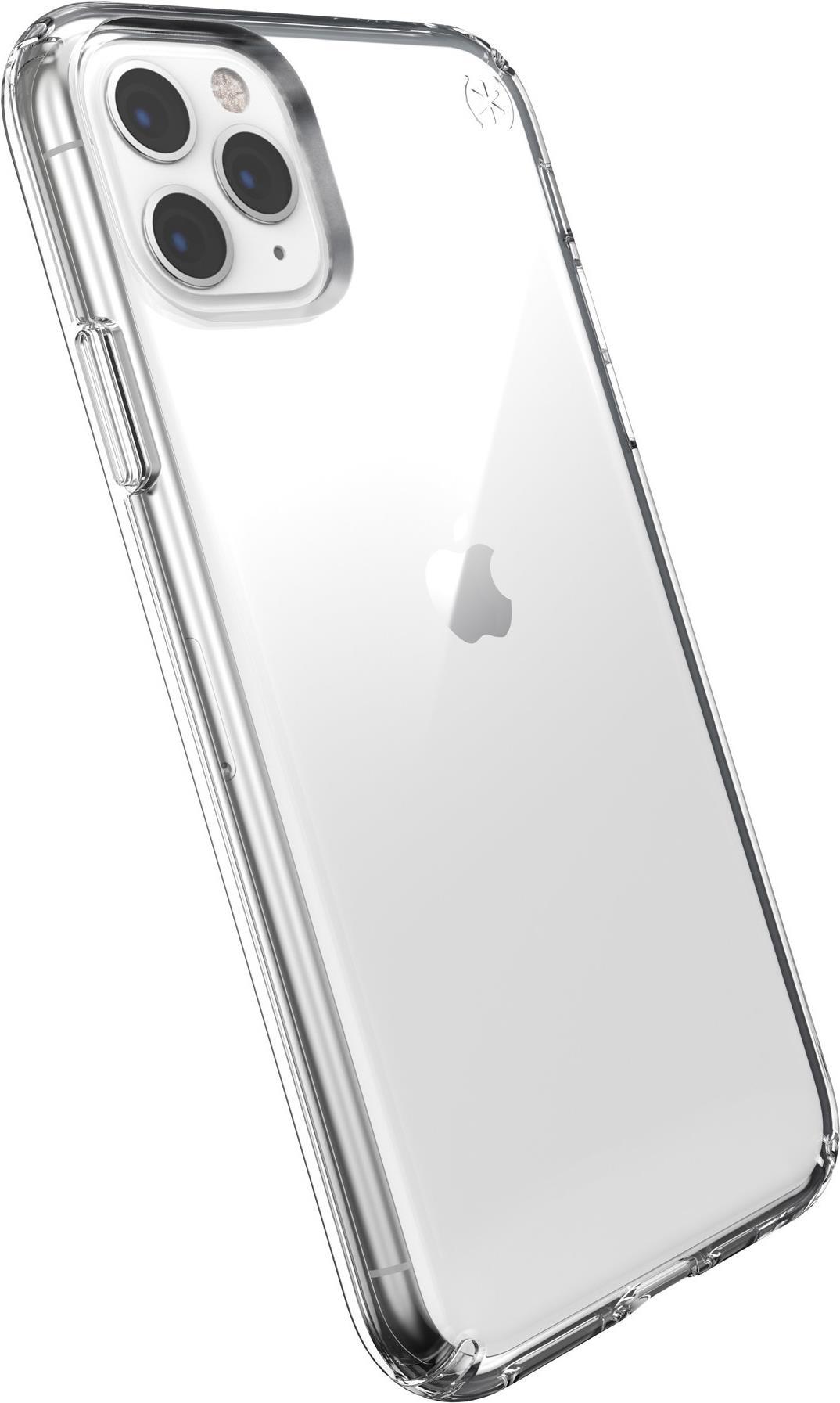 Speck Presidio Stay Clear - Hintere Abdeckung für Mobiltelefon - Polycarbonat - klar - für Apple iPhone 11 Pro Max (130024-5085)