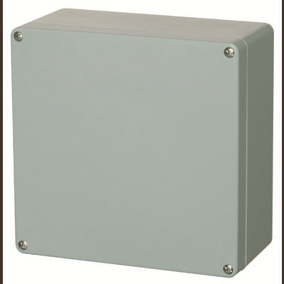 Fibox Universal-Gehäuse 250 x 255 x 120 Polyester Silber-Grau (RAL 7001) P 252612 1 St. (7094370)
