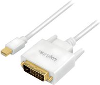 Logilink - Cavo video - Mini DisplayPort (M) agganciato a DVI-D (M) - DisplayPort 12 - 18 m - viti a testa zigrinata supporto 1