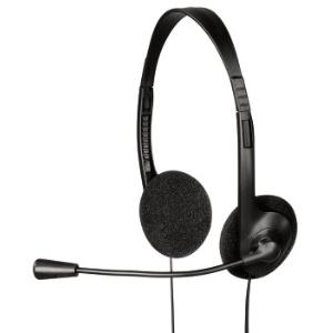 Hama PC Headset HS-101 - Headset - On-Ear - Schwarz (53999) Hama PC Headset HS-101 - Headset - On-Ear - Schwarz (53999)