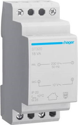 Hager Sicherheitstransformator 12 V 1.5 A ST320 (ST320)