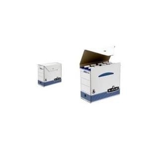 Fellowes Hängemappen-Archiv R-Kive PRIMA, weiß-blau aus 100% recycelter Pappe, zu 100% wiederverwertbar (0026801)