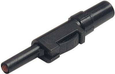 SKS Hirschmann SLS 20 B Laborstecker Stecker, gerade Stift-Ø: 4 mm Schwarz 1 St. (931825100)