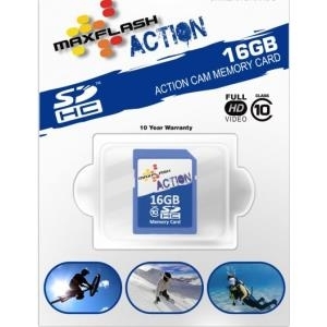 MAXFLASH - Flash-Speicherkarte - 16 GB - Class 10 - SDHC