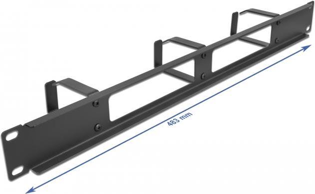 DeLOCK Stativkabeladministrationspanel med kroge