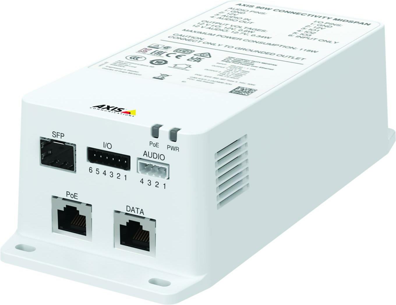 Axis TU8003 - Power Injector - connectivity midspan (02027-002)
