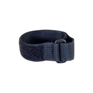 C2G Hook-and-Loop - Kabelverbindung - 28 cm - Schwarz (Packung mit 12)