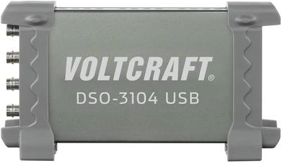 VOLTCRAFT DSO-3104 USB-Oszilloskop 100 MHz 4-Kanal 250 MSa/s 16 kpts 8 Bit Digital-Speicher (DSO), Spectrum-Analyser (DSO-3104)