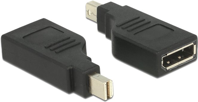 DeLOCK 65626 adattatore per inversione del genere dei cavi Mini DisplayPort DisplayPort Nero (Delock Adapter mini Displayport 1