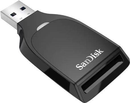 SanDisk SDDR-C731-GNANN lettore di schede USB 3.2 Gen 1 3.1 Gen 1 Type-A Nero (SANDISK QUICKFLOW SD UHS-I CARD - USB-A READER)