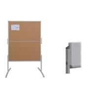 FRANKEN Moderationstafel PRO, klappbar, Kork-Oberfläche 2 Tafel