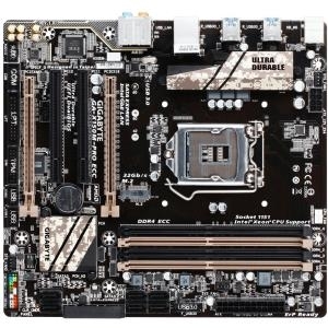 Gigabyte GA-X150M-PRO ECC - 1.0 - Motherboard - micro ATX - LGA1151 Socket - C232 - USB 3.0 - Gigabit LAN - HD Audio (8-Kanal)