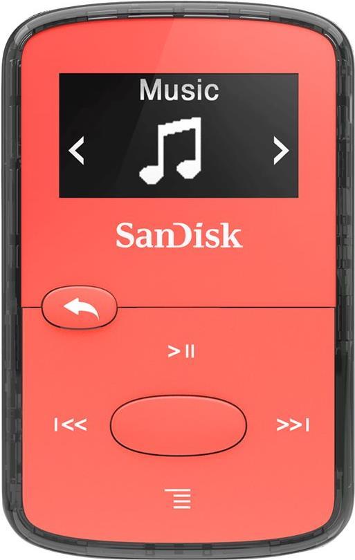 SanDisk Clip Jam Lettore MP3 8 GB Rosso (SanDisk Clip Jam 8GB MP3 player Red)