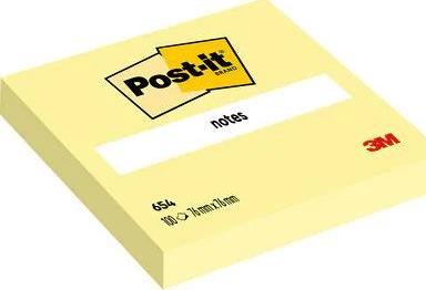 Foglietti riposizionabili Giallo Canary Post-it® 76x76 mm - 12 blocchetti da 100 ff - 7100290160