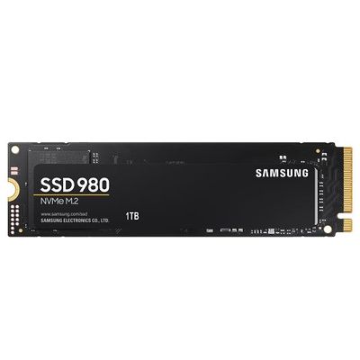 Samsung 980 1 Tb Pcie 3 0 Bis Zu 3 500 Mb S Nvme M 2 2280 Internes Solid State Drive Ssd Mz V8v1t0bw