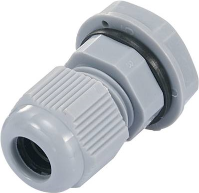 TRU COMPONENTS TC-EGRWW36GY3203 Kabelverschraubung PG36 Polyamid Silber-Grau (RAL 7001) 1 St. (1593322)