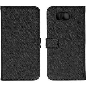 Nevox ORDO - Flip-Hülle für Mobiltelefon - PU-Kunstleder - Grau, Schwarz - für Samsung Galaxy Alpha