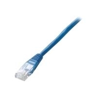 Equip Life - Patch-Kabel - RJ-45 (M) - RJ-45 (M) - 3,0m - UTP - CAT 5e - gepresst, verseilt - Blau (825432)