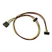 Inter-Tech - Stromkabel - interne Stromversorgung, 4-polig (M) - 15 PIN SATA Power (W) - 65cm - 90-Grad-Anschluss (88885308)