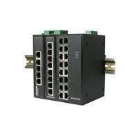 MICROSENS Fast Ethernet Industrial Switch Entry Line - Switch - 5 x 10/100 - an DIN-Schiene montierbar (MS655100X)